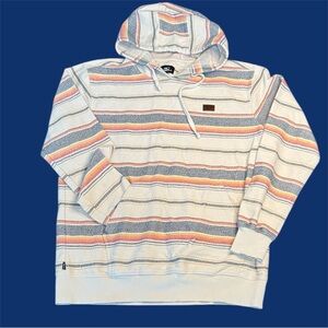 O'Neill Multicolor Striped Hoodie Men’s sz M